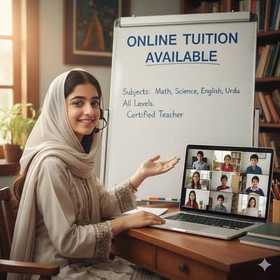 Online tuition for English & all subjects