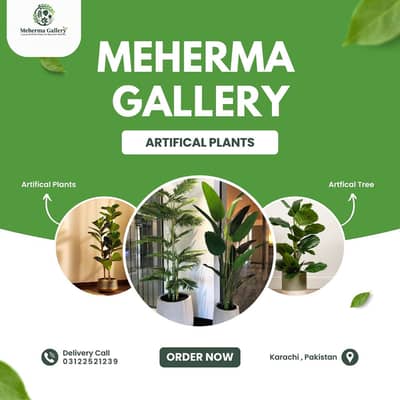 Plants - Artifical Lanscaping - Artifical Tree - Artifical Flower Pots