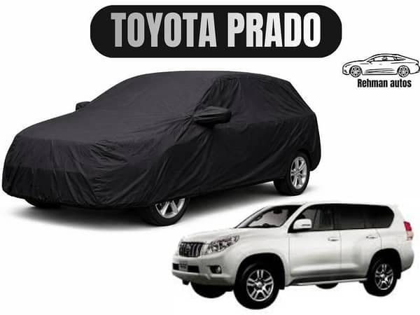 Toyota Prado FJ150 / FJ160 (2009–2025) Single Layer Car Top Cover | Dust & Sun Protection | Lightweight & Perfect Fit