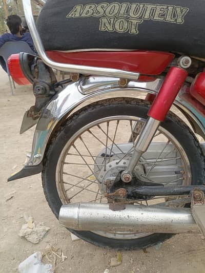 Honda CD 70 Red Color – Running Condition – Documents Clear