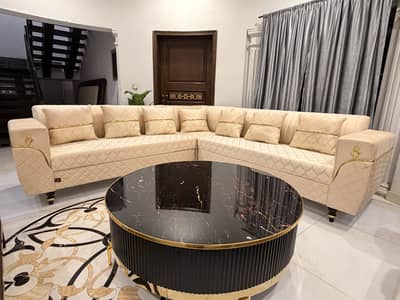 Turkish corner sofa set slightly used