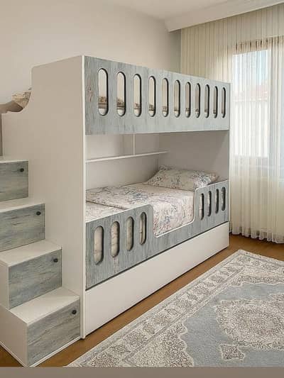 Bunk bed | Kid wooden bunker bed | Baby bed | Double bed | Triple bed