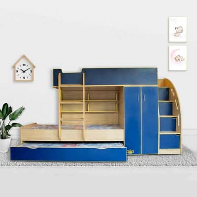 Bunk bed | Kid wooden bunker bed | Baby bed | Double bed | Triple bed