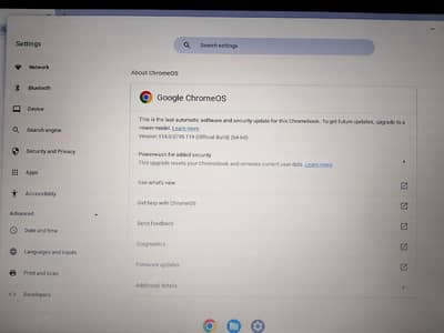 Dell chrome book with touch screen