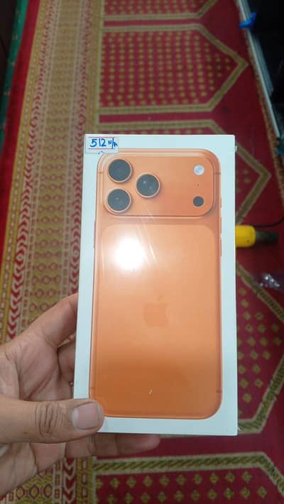 I phone 17 pro max 512