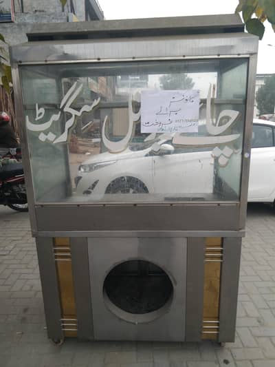 ریسٹورنٹ والا ایلومینیئم کا کاؤنٹر چولہوں والا برائے فروخت اچھی حالت