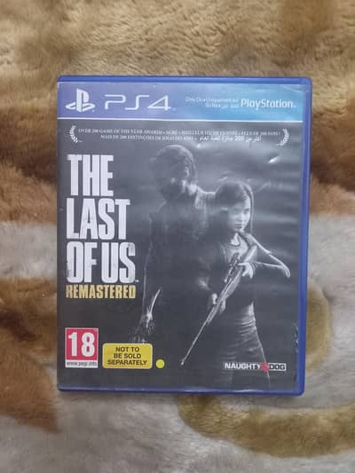 Last of us remastered ps4 game ps5