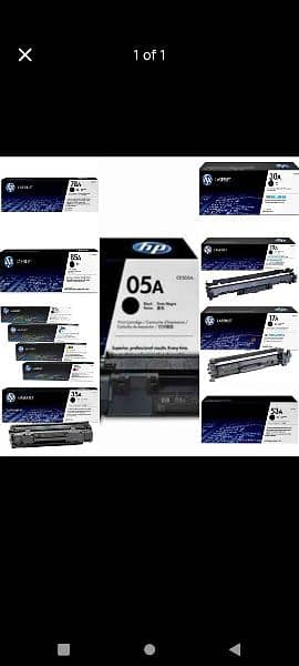 Hp all toner avelebal  Best Quality china Rs only
