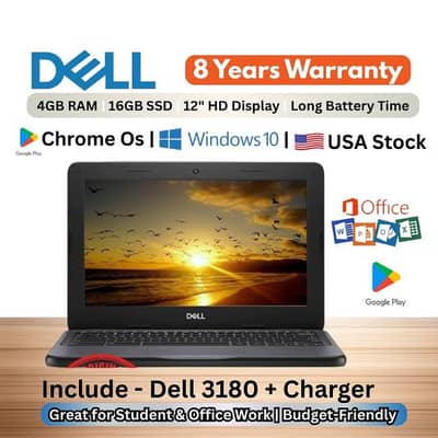 Dell Chromebook 3180 | 4GB RAM / 16GB SSD | USA STOCK