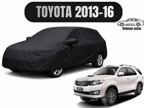 Toyota Fortuner (2013–2016) Single Layer Car Top Cover | Dust & Sun Protection | Lightweight & Perfect Fit