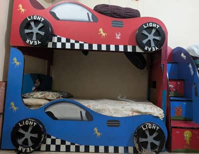 kids car bed