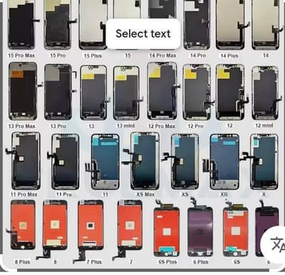 All iphone original sacreen and Buttery available