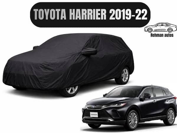 Toyota Harrier (2019–2022) Single Layer Car Top Cover | Dust & Sun Protection | Lightweight & Perfect Fit