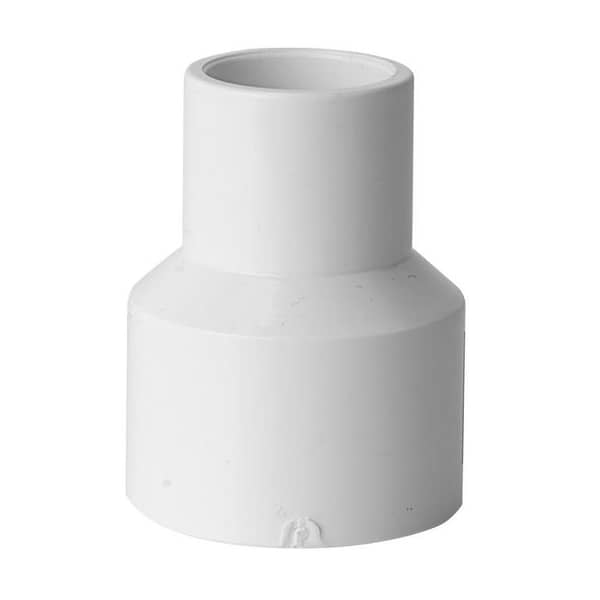 PVC Connection Socket Sizes: 1x1/4 by 1, 1x1/4 by 1x1/2, 1x1/2 by 1, 1x1/2 by 3/4
