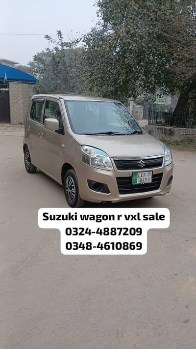 suzuki wagon r 2017 sale urgent 0348-4610869