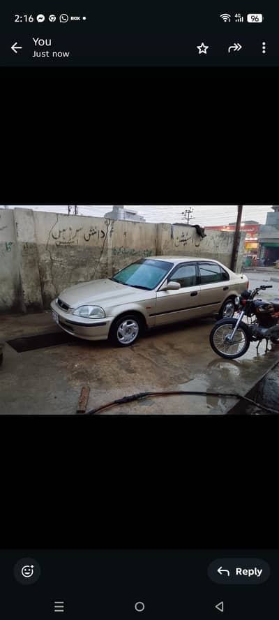 Honda civic vti automatic transmission model 1997 good condition