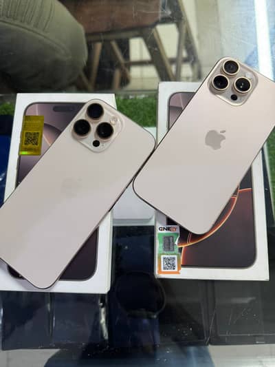 iPhone 16 Pro Max 256GB | NON-PTA | Dual Physical SIM | Like Brand New