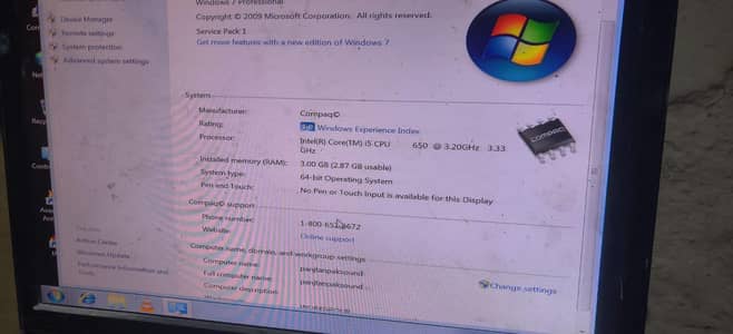HP computer  Rom2000  ROM  250 ram 3gp