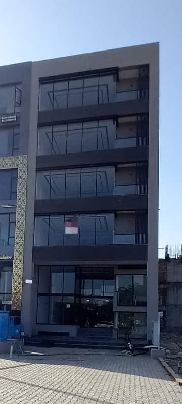 High Footfall Business District Stylish & Spacious 4-Marla Commercial Floor with Lift, Fully Equipped Interiors, Well-Lit Big Hall, 2 Private Rooms & Kitchen Ideal for Corporate Setups in DHA Phase 4