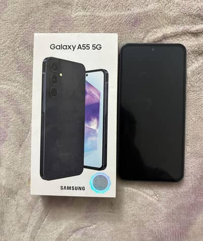 Samsung A55 8/256 with box and warranty
