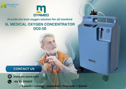 Dynmed Oxygen Concentrator/Oxygen Cylinder - Reliable Oxygen Therapy