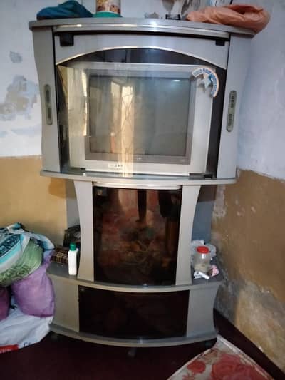 Television with Trolly