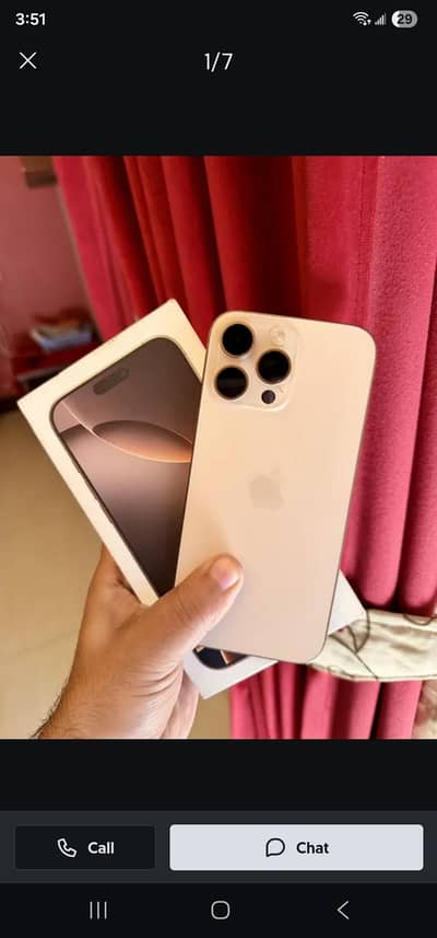 iphone 16 pro max hk model dual physical sim 10/10 condition .