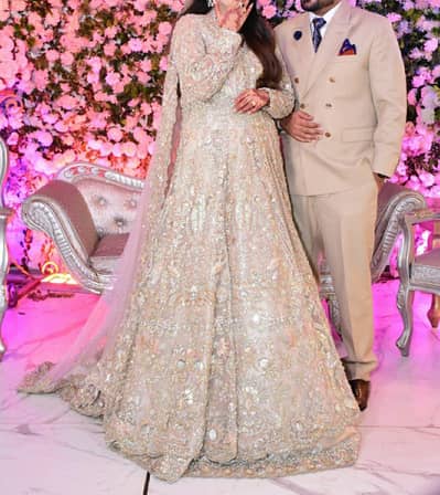 Beautiful Customised Walima Dress , Suffuse inspired