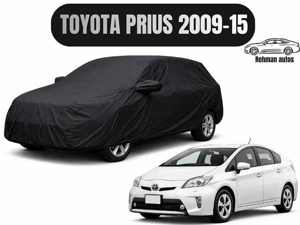 Toyota Prius (2009–2015) Double Layer Car Top Cover | Heavy Duty Dust, Sun & Rain Protection | Perfect Fit