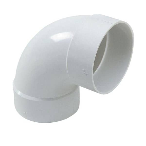 PVC Pipe Connector Elbow: 2, 3, 4, 5, and 6 Inch Sizes for Plumbing and Fluid Systems