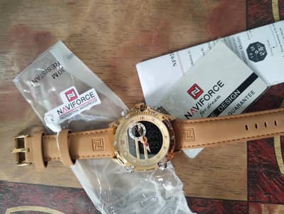 _Naviforce 9208 Military Watche_With Box -Warranty Card