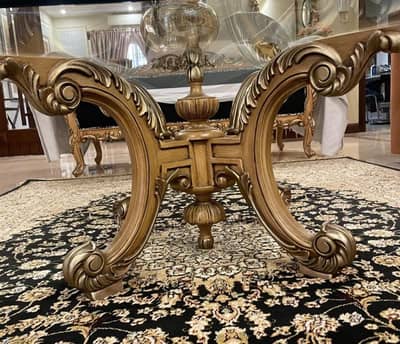 2 Side Tables,1 Center Table with 12 mm Glass