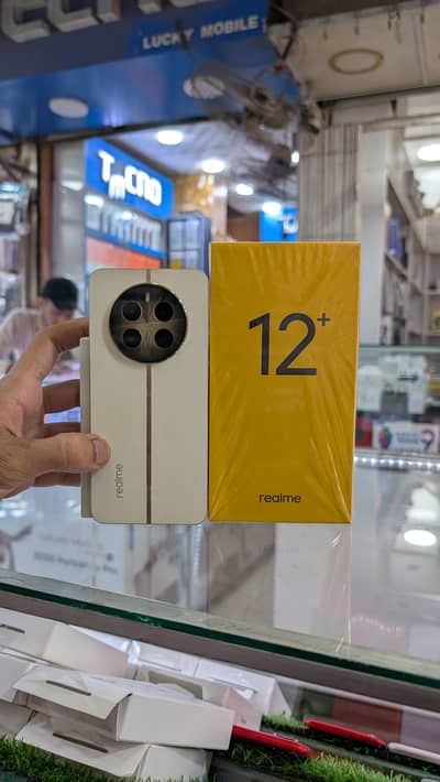 Realme 12 + with complete Box and accessories 10/10 condition