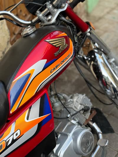 Honda CD 70 24/25 Model Applied For