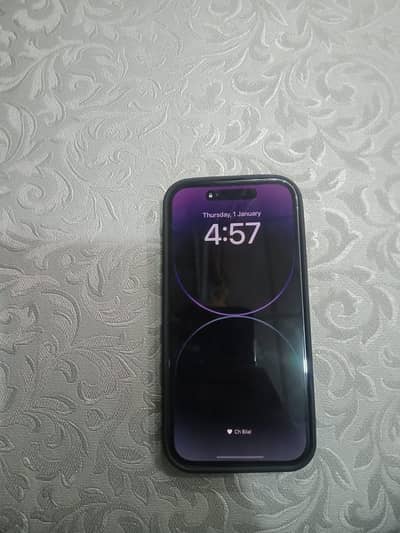 iPhone 14 pro factory unlock water pack 75 percent battery with box