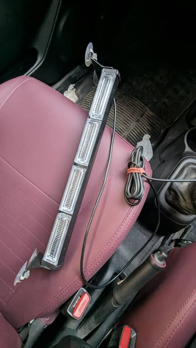 4 step white bar light