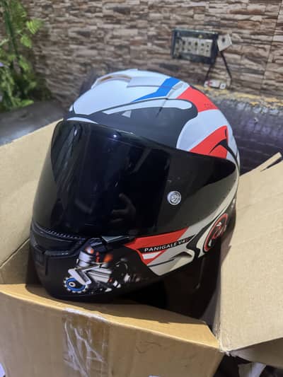 Shoei X-Fourteen Ducati Panigale V4 graphic design   (X-14) full-face