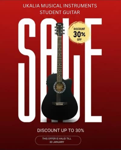 Guitars | Guitar Shops in Lahore | Shine Black | New Guitar | sale