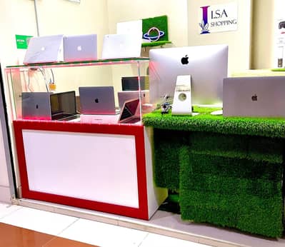 counter shelf glass show case