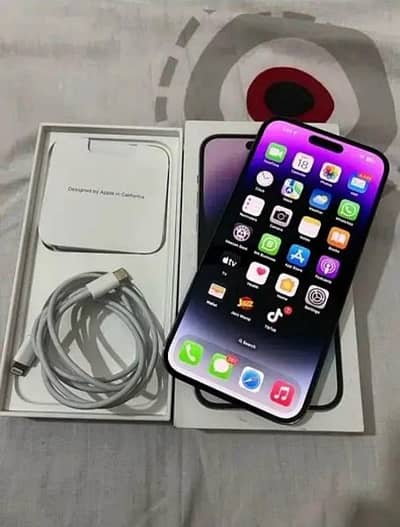 iPhone 14 pro max 256 GB 03214524813 my WhatsApp number