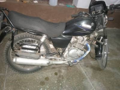 bike condition 10/8 ha koi problem ni h used Suzuki 150 ha urgent sell