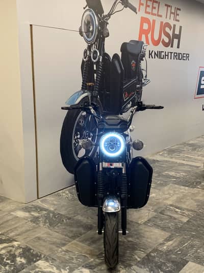 Lithium battery scooty knight rider