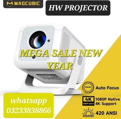 HY310X 4K FULL HD ANDROID MULIYMEDIA SMART MINI PROJECTOR CINEMA