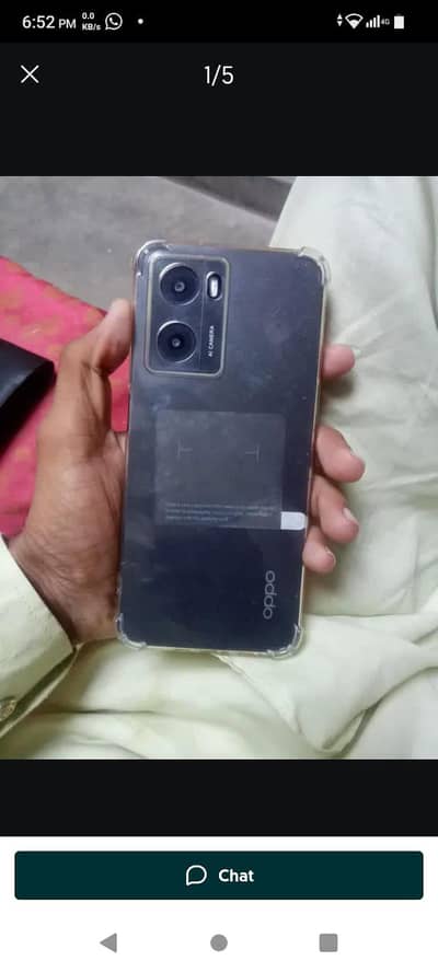 oppo a57 6gb 128 duall sim set with charger