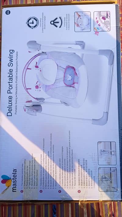 Mastela deluxe portable swing for kids