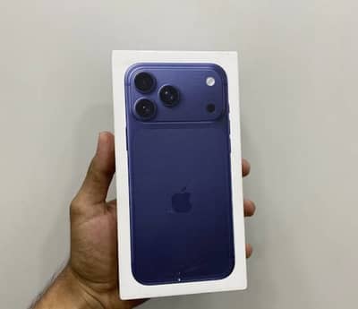 17 pro max blue 256GB UK variant One physical one E