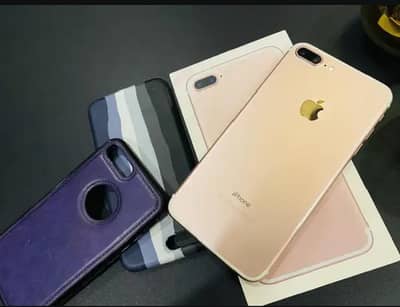 iPhone 7 plus 128gb with complete box whatsapp number 03229399419