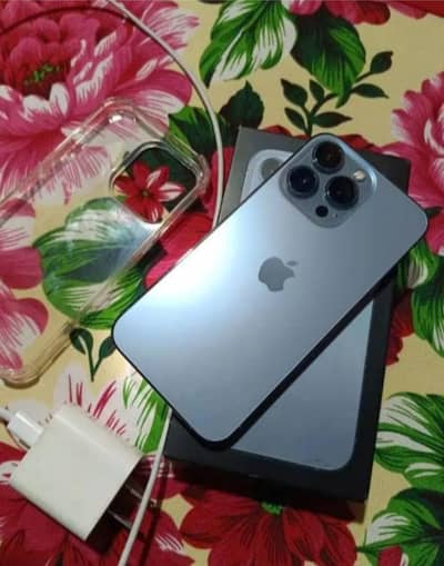 iphone 13pro max 256gb whtsp number 03298995345