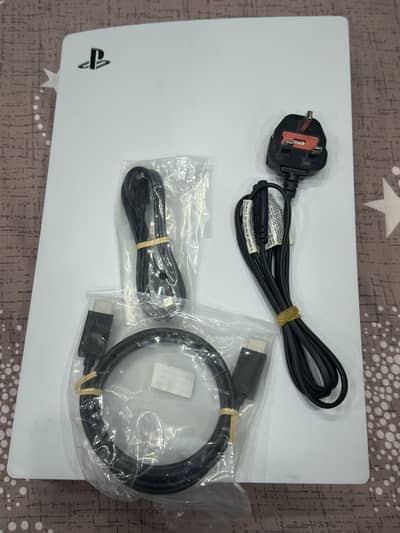 PS5 Fat disk edition With 1 controller and Wires