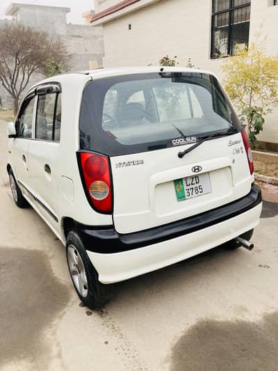 Hyundai sentro 2004 model allowy wheel installed +923244495400